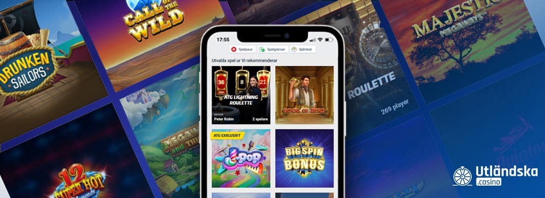 ATG Casino spelutbud