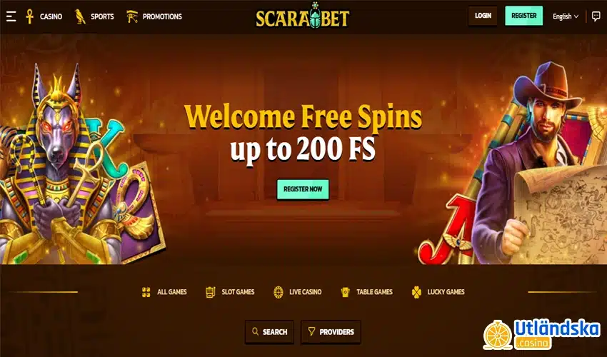 Scarabet bonus