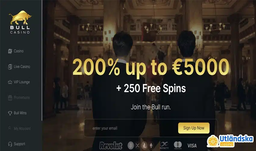 Bull casino bonus 