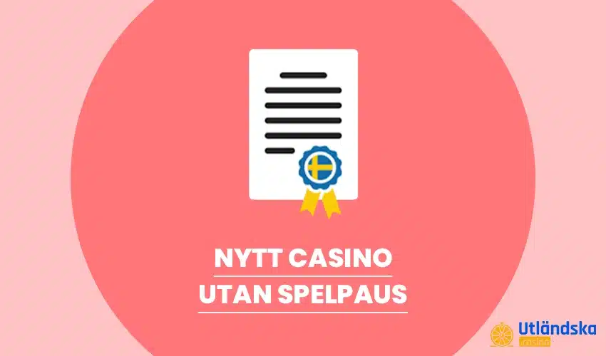 Nytt casino utan Spelpaus