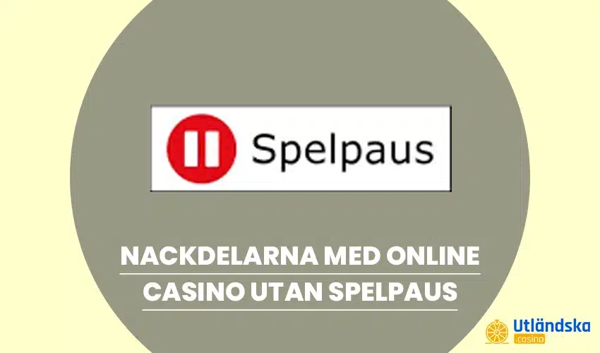 Nackdelar med casinon som inte har Spelstopp